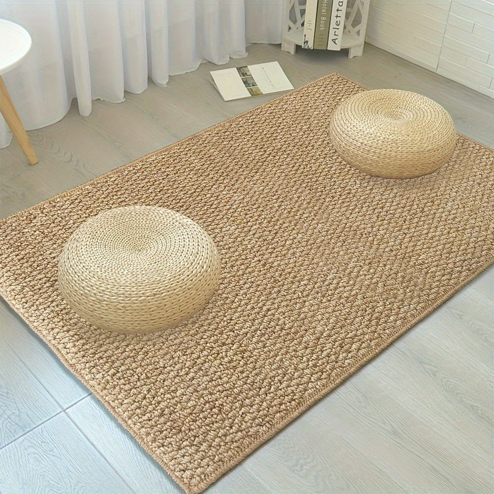MEELANO Jute Look Dørmåtte Blød Og Absorberende Indendørs Udendørs