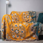 MEELANO Vintage Blomster Sofa Dække