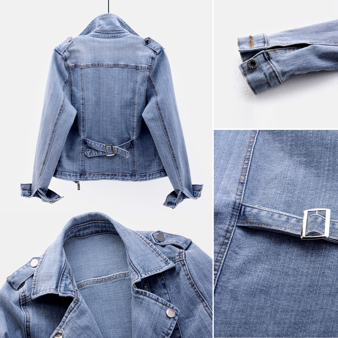 MEELANO Denimjakke til Kvinder - En klassisk og alsidig jakke