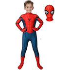 MEELANO Edderkoppehelt Børnekostume – Superheltekostume til Børn med Maske, til Fastelavn & Halloween, 100–150 cm 140-150cm