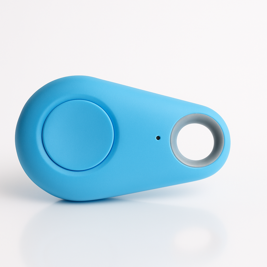 MEELANO Børns GPS Tracker Bluetooth Lokationsfinder SOS Geo Fence Blå