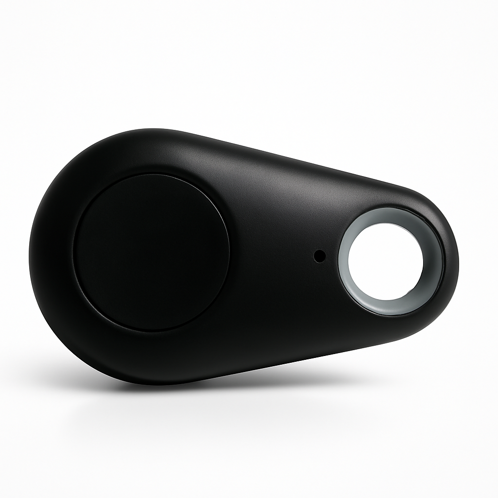 MEELANO Børns GPS Tracker Bluetooth Lokationsfinder SOS Geo Fence Sort