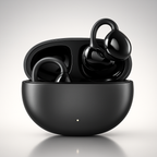 MEELANO Trådløse Åbne Øre Bluetooth Clip Høretelefoner Klar Lyd Sort