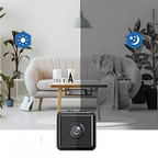 MEELANO Mini Trådløst kamera 1080P Hjemmesikkerhed Overvågning