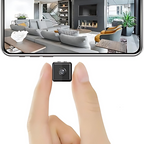 MEELANO Mini Trådløst kamera 1080P Hjemmesikkerhed Overvågning