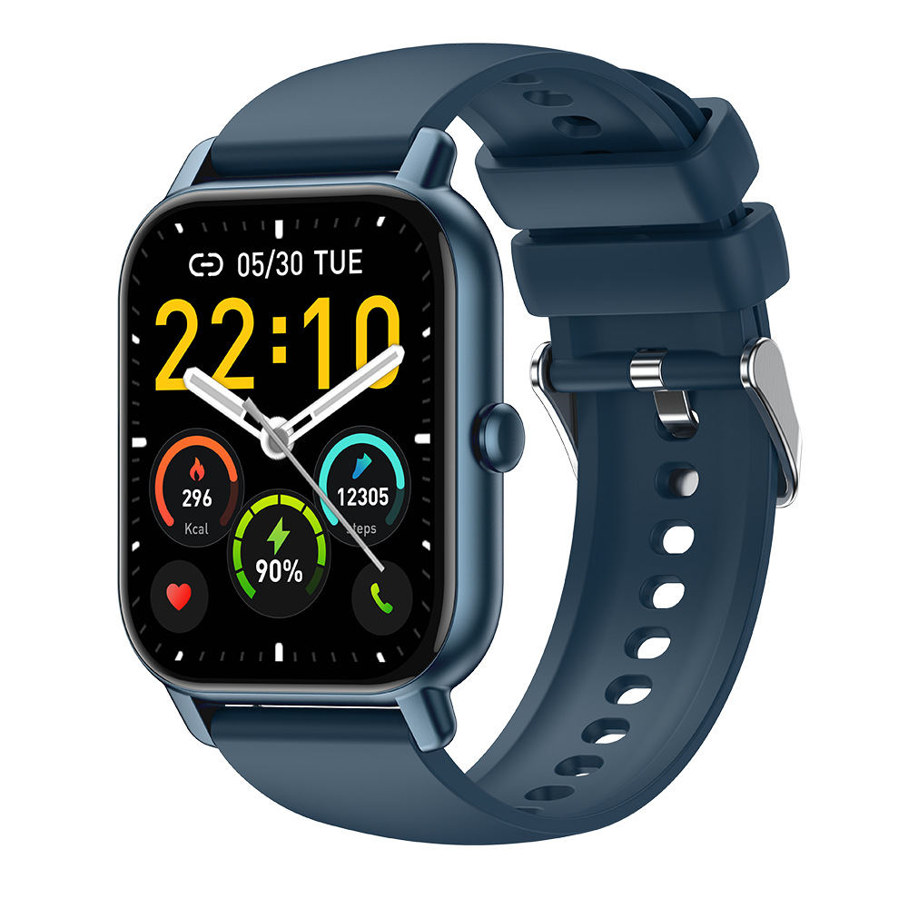 MEELANO Smartwatch Ikke Invasiv Sundhedsovervågning Hjertefrekvens Mørkeblå
