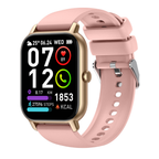 MEELANO Smartwatch Ikke Invasiv Sundhedsovervågning Hjertefrekvens Pink