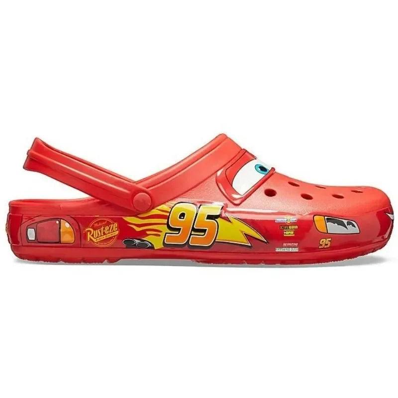 MEELANO Crocs Børn Lightning McQueen Clog Rød Pixar