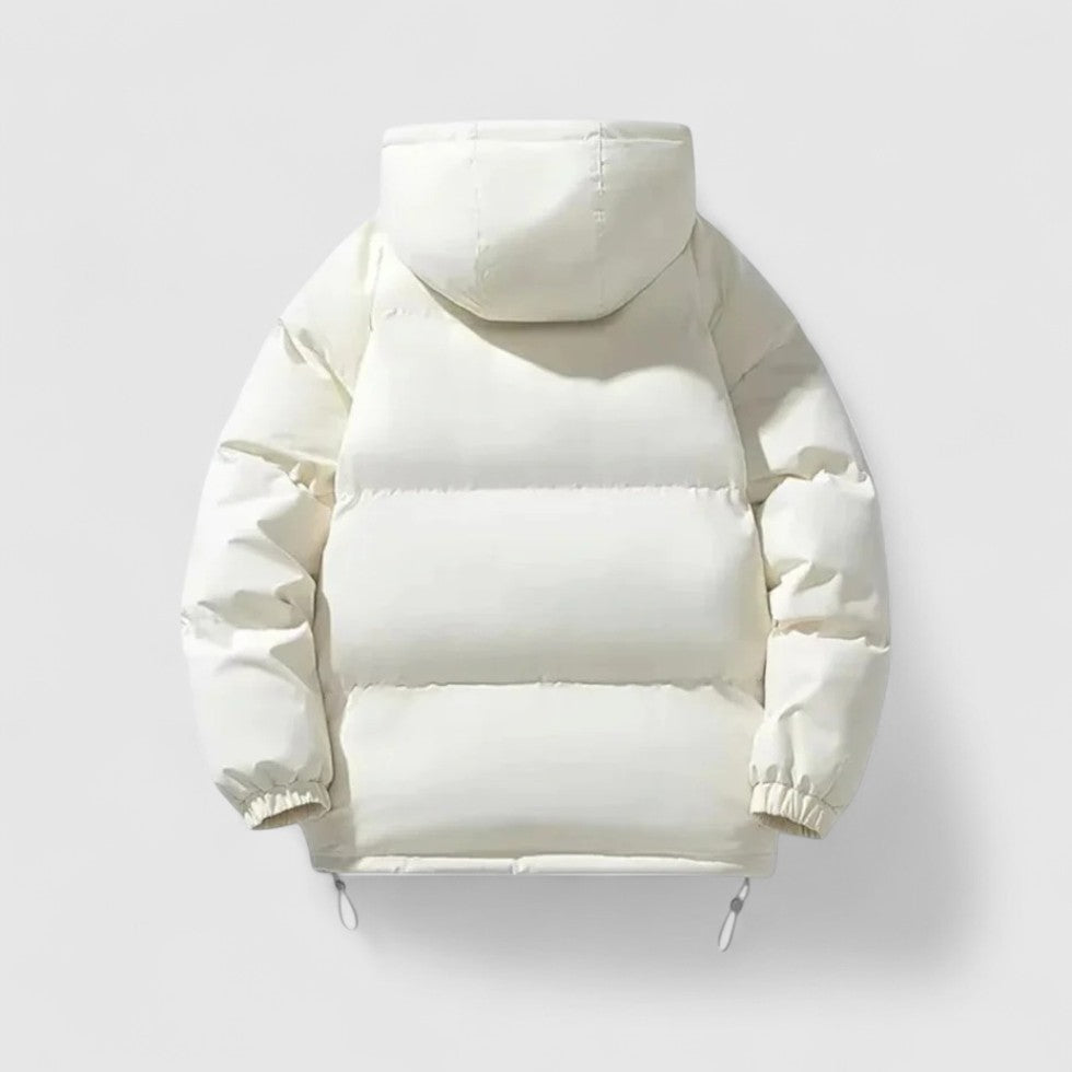 MEELANO Sephira | Dame Vinter Quiltet Jakke med Hætte - Varm Vatteret Pufferjakke