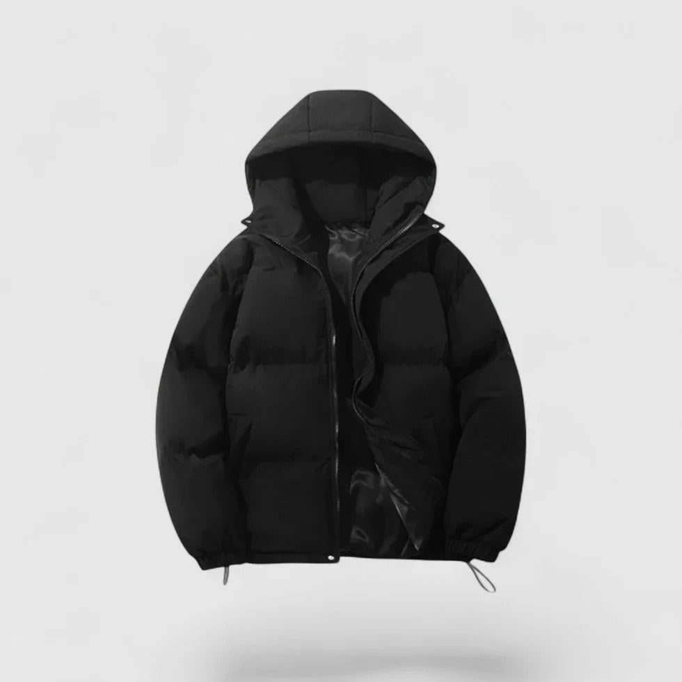 MEELANO Hermosa | Ny Herre Vinter Puffer Jakke Sort