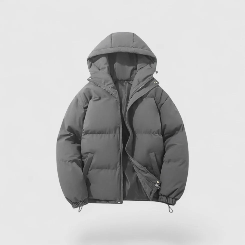 MEELANO Hermosa | Ny Herre Vinter Puffer Jakke Grå