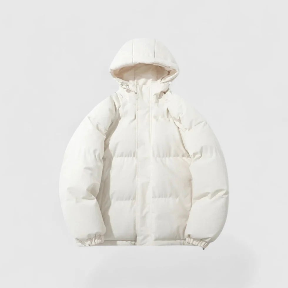 MEELANO Hermosa | Ny Herre Vinter Puffer Jakke Hvid