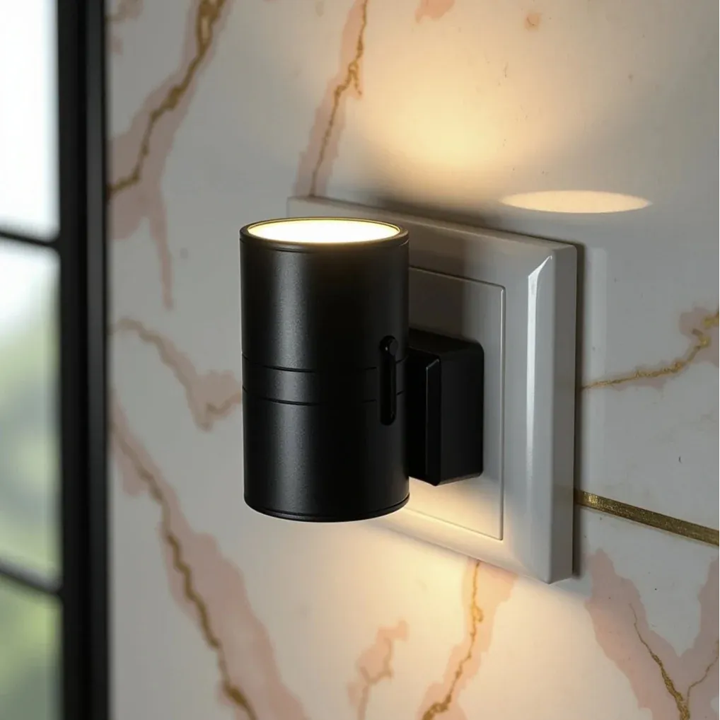 NightLuxe Bauhaus-design natlampe - dæmpbar LED