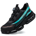 MEELANO Sikkerhedssko Med Roterende Spænde Af Ståltråd Til Herrer Blå