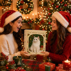 MEELANO Julekalender til Katteelskere 2026 – Adventskalender med 24 Kattefigurer i Julemotiver, Gave til Kattefans