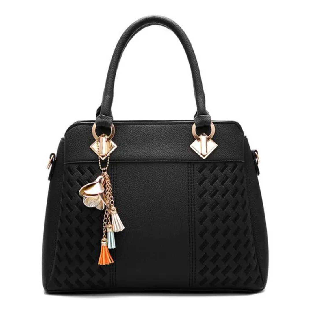 MEELANO Crossbody Taske – Charmerende Taske med Frynser og Broderi til Hverdagen