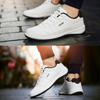 MEELANO Mands Læder Sneakers Med Komfort Og Støtte