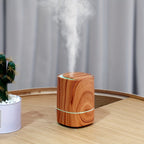 MEELANO Luksus Aromaterapi-Diffuser & Luftfugter – Aroma Diffuser med Trælook, Duftspreder til Æteriske Olier – ZenAir