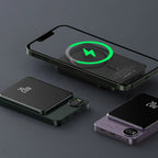 MEELANO Slank Powerbank Trådløs Magnetisk Oplader Hurtig Opladning