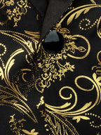 MEELANO Herre Festlig Paisley Blazer Til Festlige Begivenheder
