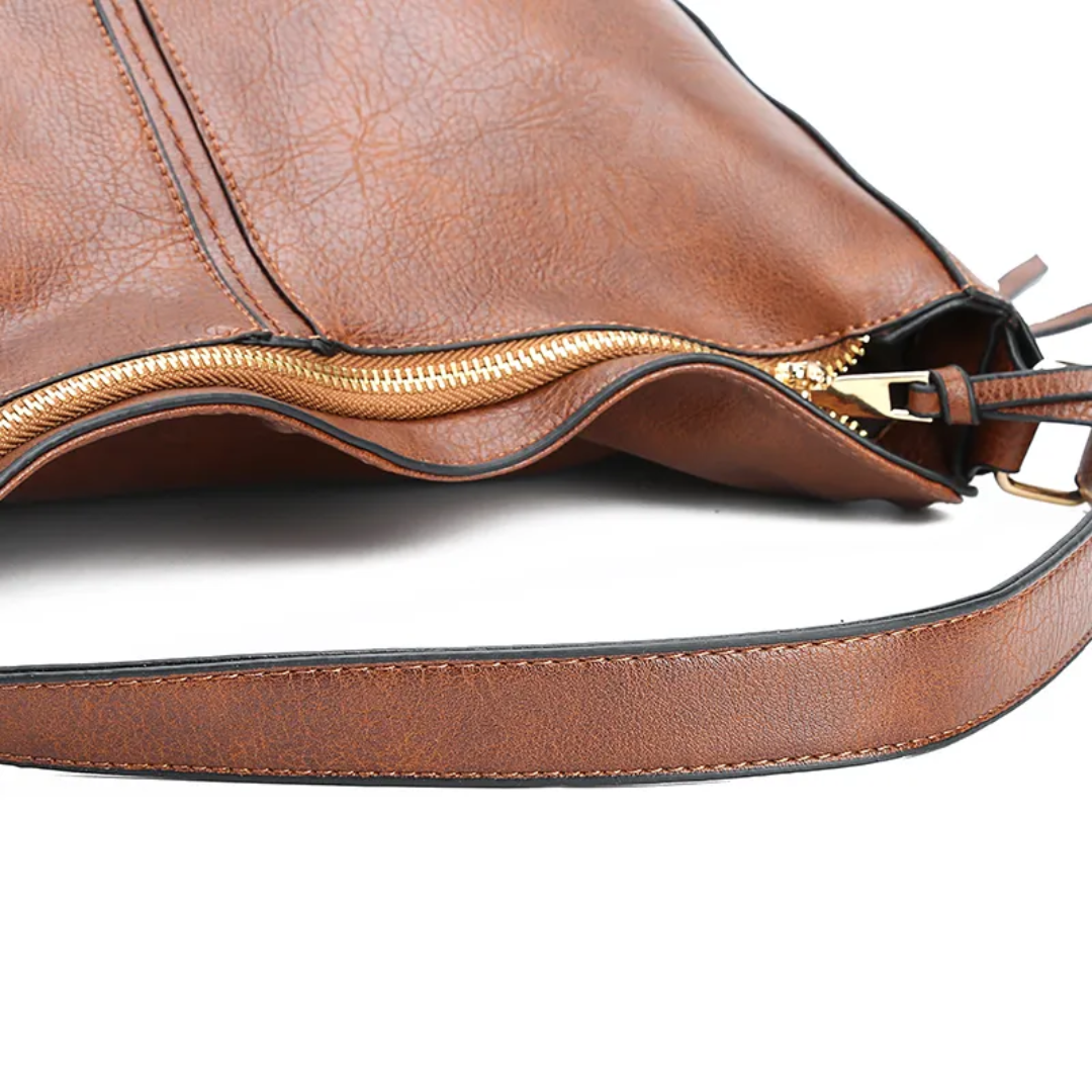 MEELANO Hobo Taske – Elegant Vintage Taske Stor og Rummelig til Daglig Brug