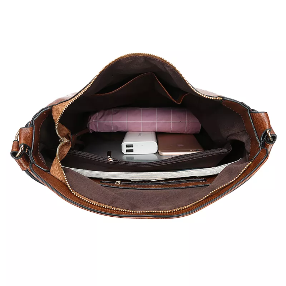 MEELANO Hobo Taske – Elegant Vintage Taske Stor og Rummelig til Daglig Brug