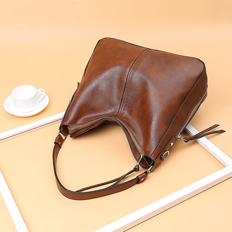 MEELANO Hobo Taske – Elegant Vintage Taske Stor og Rummelig til Daglig Brug