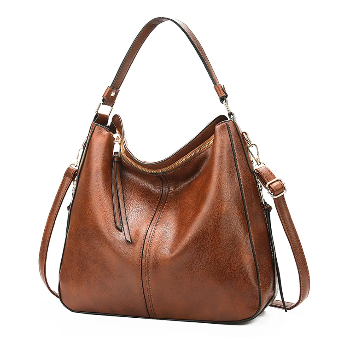 MEELANO Hobo Taske – Elegant Vintage Taske Stor og Rummelig til Daglig Brug