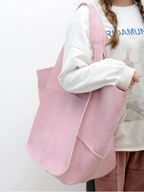MEELANO Retro Strandtaske – Håndlavet Stor og Rummelig Taske i Klassisk Unikt Design