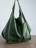 MEELANO Retro Strandtaske – Håndlavet Stor og Rummelig Taske i Klassisk Unikt Design