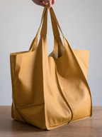 MEELANO Retro Strandtaske – Håndlavet Stor og Rummelig Taske i Klassisk Unikt Design