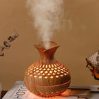 MEELANO Moderne og Stilfuld Aroma-Diffuser – Blomster Diffuser med 300 ml Vandtank, Duftspreder & Luftfugter – AromaBloom