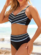 MEELANO Sahara | Shape-bikini til damer – Skulpturel Pasform, Mavekontrol & Moderne Elegance Prikker