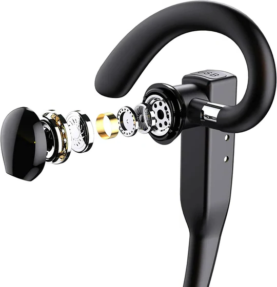 MEELANO Bluetooth Headset Med Mikrofon Og Støjreduktion Til Opkald