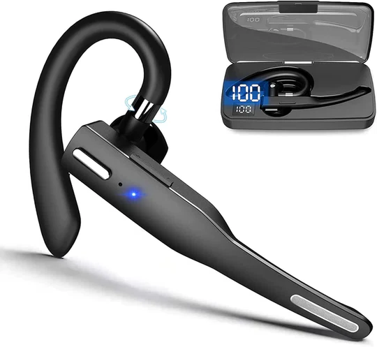 MEELANO Bluetooth Headset Med Mikrofon Og Støjreduktion Til Opkald