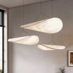 Pendel i syntetisk silke | Organisk bladform | Japandi-design