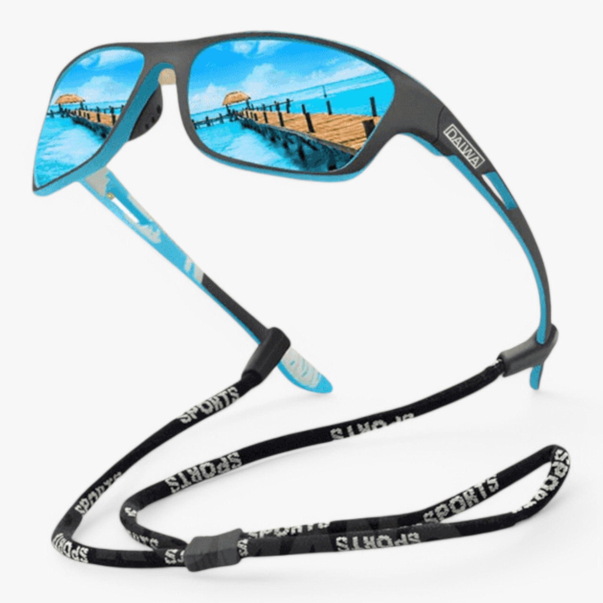 MEELANO PolarSport PRO+ | Professionelle solbriller Havblå