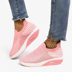 Natasha | Slip - In Sneakers - Komfort Hele Dagen, Uden Besvær - Lyslyserød - shoes - {{ product_tags }