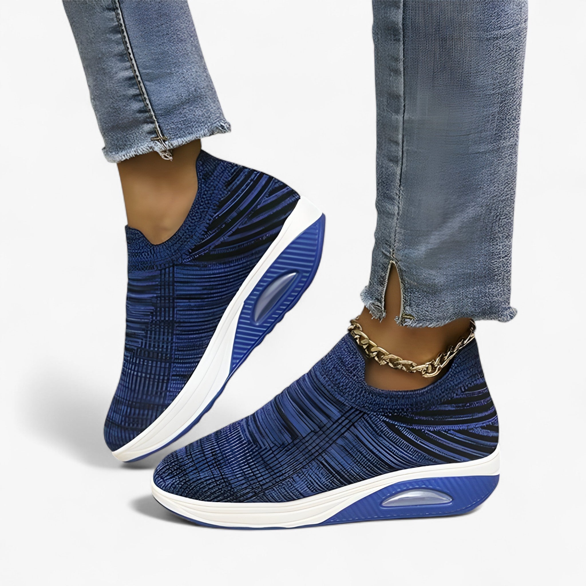 Dôre | Dame Slip-In Sneakers - Lette & Åndbare Fritidssko uden Snørebånd