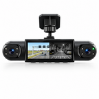 360° Dashcam med 4 kameraer, GPS-tidsstempel og natsyn