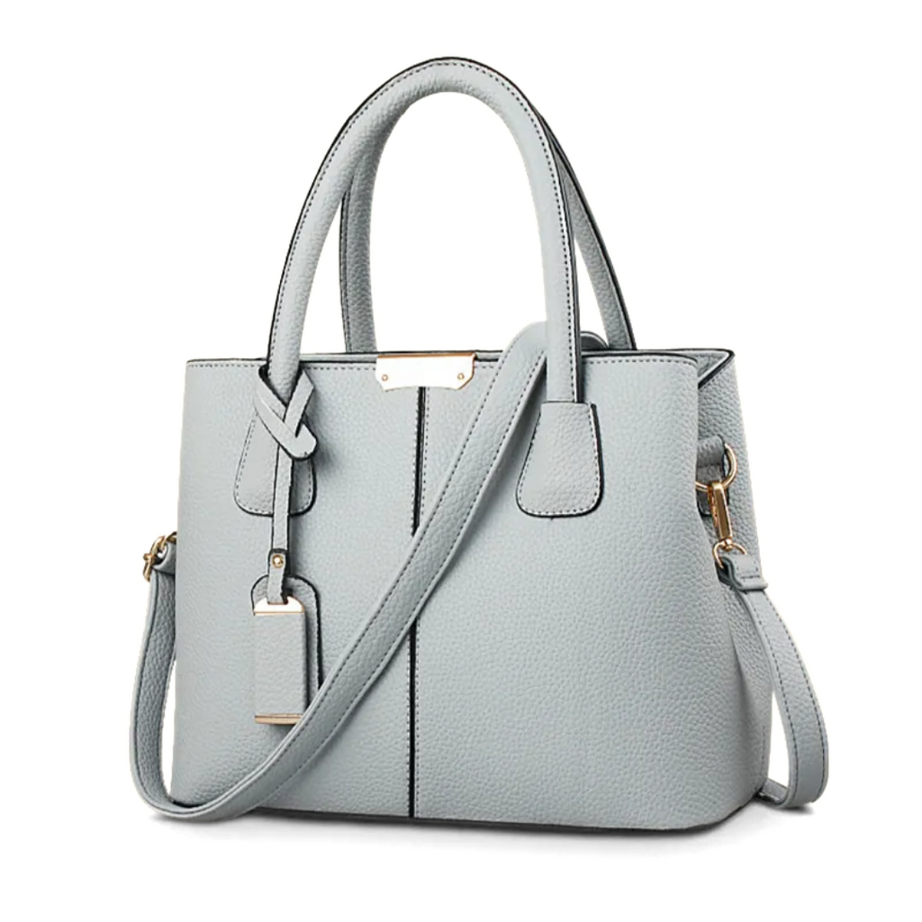 MEELANO Crossbody Taske – Stilfuld Taske til Hverdag og Udflugter Lys grå