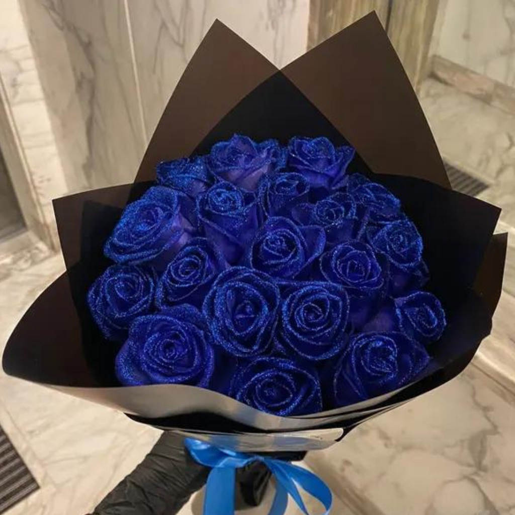 MEELANO RoseLure | Evig Elegance i Blomstrende Perfektion Blå