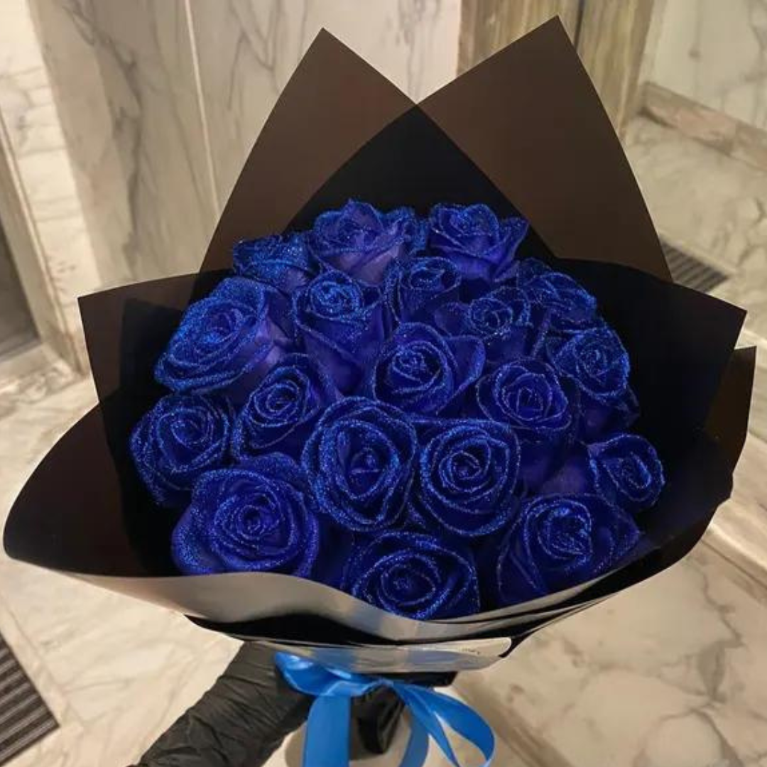 MEELANO RoseLure | Evig Elegance i Blomstrende Perfektion Blå