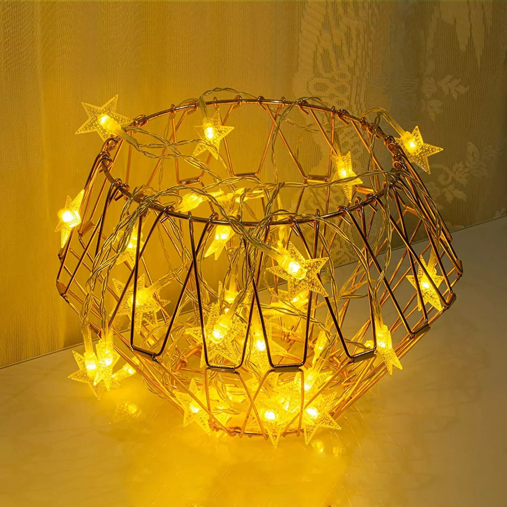MEELANO Vandtætte Julelys – Batteridrevne LED Julelys til Inde & Ude, Juletræ, Terrasse & Have – AquaGlow