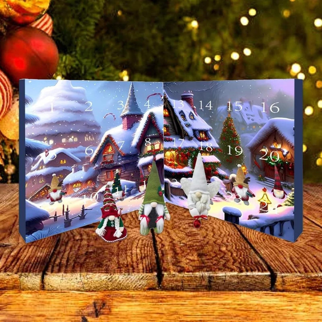 Magisk Julekalender – Nisse-julekalender med 24 Nissebamser, Nedtælling til Jul & Julepynt – ElfAndChill