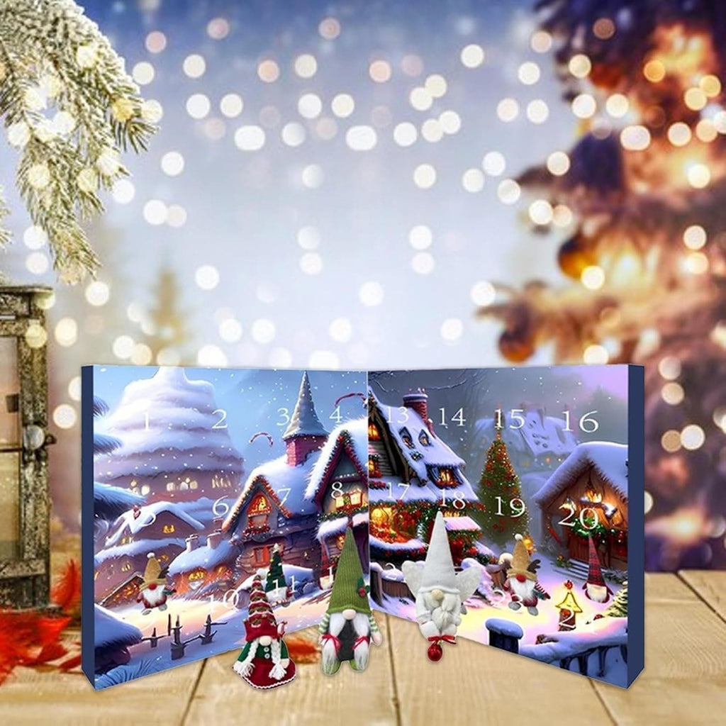 Magisk Julekalender – Nisse-julekalender med 24 Nissebamser, Nedtælling til Jul & Julepynt – ElfAndChill