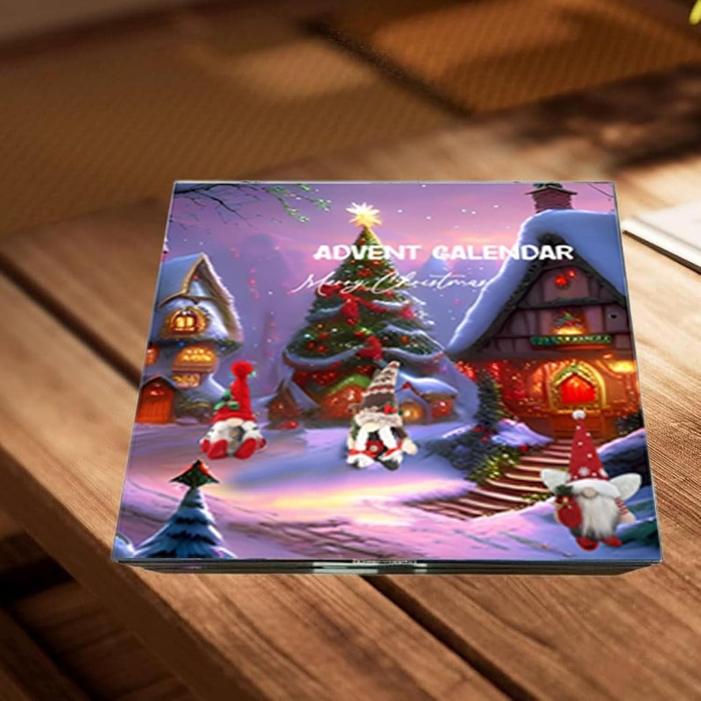 Magisk Julekalender – Nisse-julekalender med 24 Nissebamser, Nedtælling til Jul & Julepynt – ElfAndChill