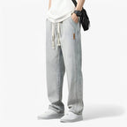MEELANO Amore | Herre Wide Leg Jeans - Trendy Jeans med Brede Ben & Loose Fit