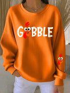 Dôre - Dame Sweatshirt med Ærmegrafik - Casual Trøje Eksempel