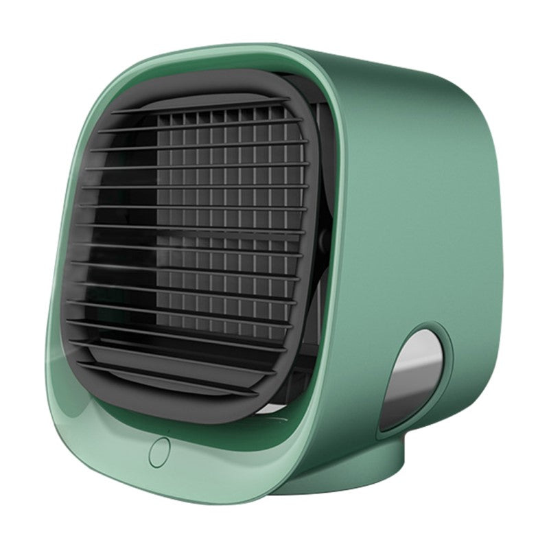 Kompakt Aircooler – 2-i-1 Luftkøler og Luftfugter til Hjem eller Kontor – Stille Mini Aircondition til Skrivebord & Natbord